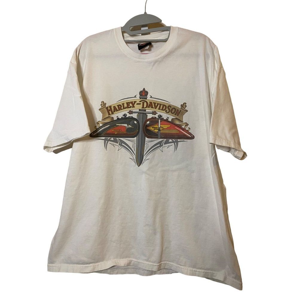 Men's Harley Davidson Shirt Sz XL based on‎ PTP, Melbourne Florida